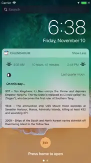 calendarium - about this day iphone images 4