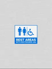 rest areas with restrooms usa ipad resimleri 1