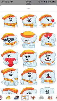 kitty bear emoji funny sticker iphone images 1