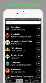 beerista, the beer tasting app iPhone Captures Décran 2