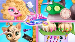 cat hair salon birthday party iphone images 3