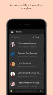 adobe experience manager forms iphone capturas de pantalla 3