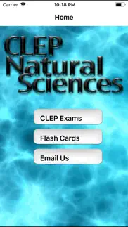 clep natural science prep iphone images 1