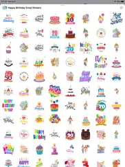 happy birthday emoji stickers ipad images 1