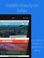 handblock - block safari ads ipad images 1