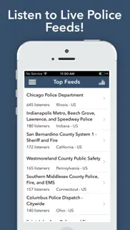 police radio scanner & fire iphone capturas de pantalla 1