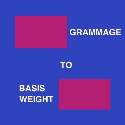 Grammage To Basis Weight app reviews download
