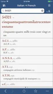 ultralingua french-italian iphone resimleri 3
