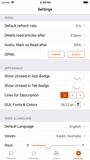 legi (rss feed reader) iphone images 4