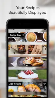 recipe box iphone resimleri 1