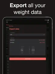 slim - weight and bmi tracker ipad images 4