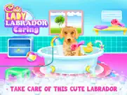 lady labrador caring ipad images 1