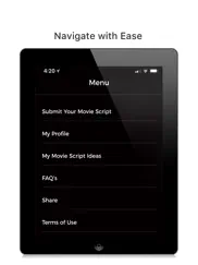 submit your movie script ipad images 4