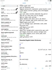 arabic dictionary - dict box ipad images 2