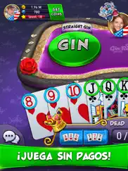 gin rummy plus - fun card game ipad capturas de pantalla 1