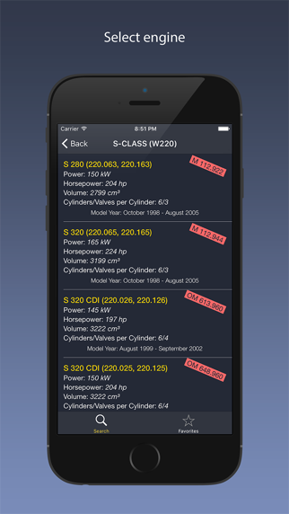 autorecambios de mercedes-benz iphone capturas de pantalla 2