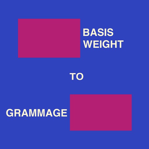 Basis Weight To Grammage app reviews download