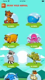draw animals step by step iphone images 3