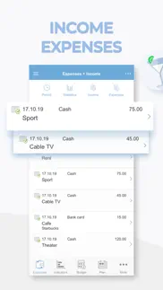 expenses and income tracker iphone images 1