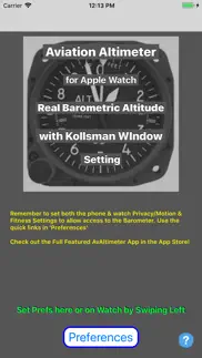 aviation altimeter for watch iphone images 1