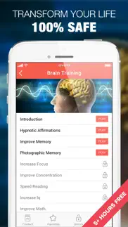 hypnosis for brain training iphone images 3