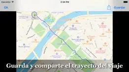 crea rutas : mapwalker iphone capturas de pantalla 3