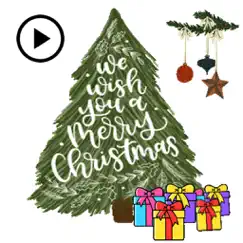 merry christmas animated gif logo, reviews