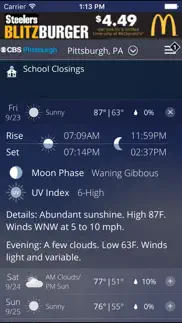 cbs pittsburgh weather iphone images 2