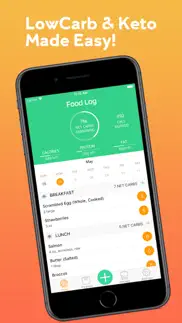 icarb: keto diet tracker iphone images 1