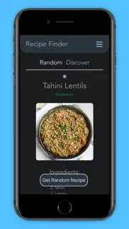 recipe finder - cookbook iphone images 1
