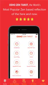 osho zen tarot iphone capturas de pantalla 1