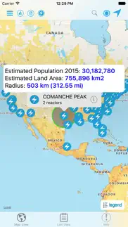 hazards and population mapper iphone images 1