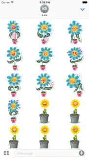 flower power emoji stickers iphone images 2