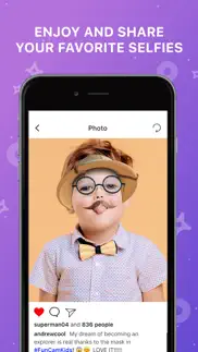 funcam kids: ar selfie filters iphone images 3