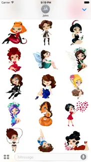 penelope pinup stickers iphone images 3