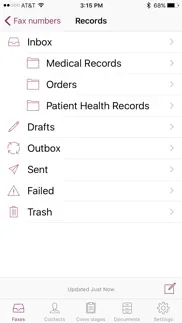 sfax - hipaa-secure faxing iphone images 3