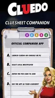 cluesheet companion iphone resimleri 1
