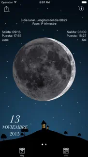 calendario lunar para iphone capturas de pantalla 2