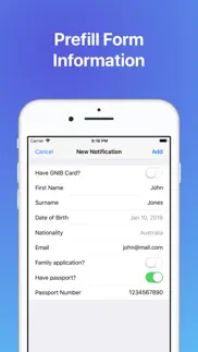 notifications for gnib iphone capturas de pantalla 1