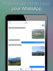 mot de passe pour whatsapp iPad Captures Décran 1
