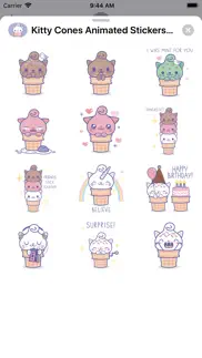 kitty cones animated stickers iphone images 2