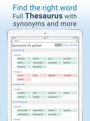 dictionary and thesaurus pro ipad images 3