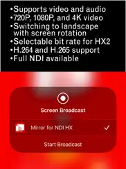 screen capture for ndi hx ipad images 3