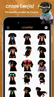 crusoemoji - dachshund sticker iphone images 2