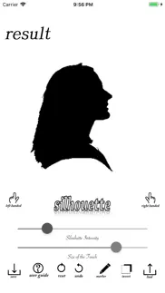 schattenriss silhouette maker iphone bildschirmfoto 2