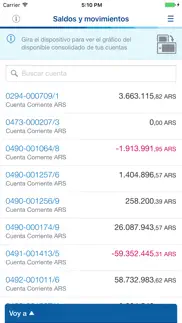bbva net cash argentina iphone capturas de pantalla 1