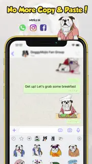 caramelmoji - bulldog stickers iphone images 3