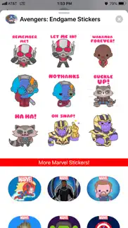avengers: endgame stickers iphone images 3