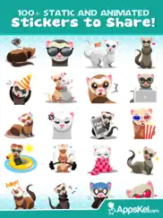 ferret pet emojis stickers app ipad images 2