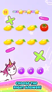 baby unicorn girl math games iphone images 2